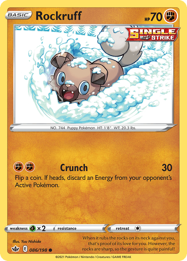 Rockruff — Chilling Reign #86