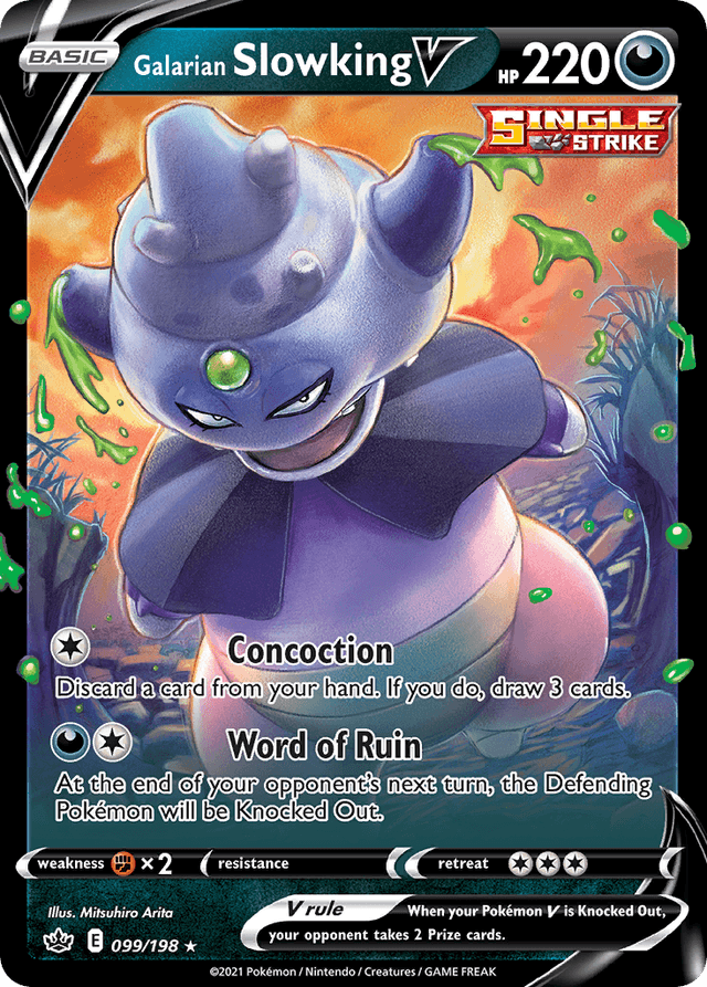 Galarian Slowking V — Chilling Reign #99