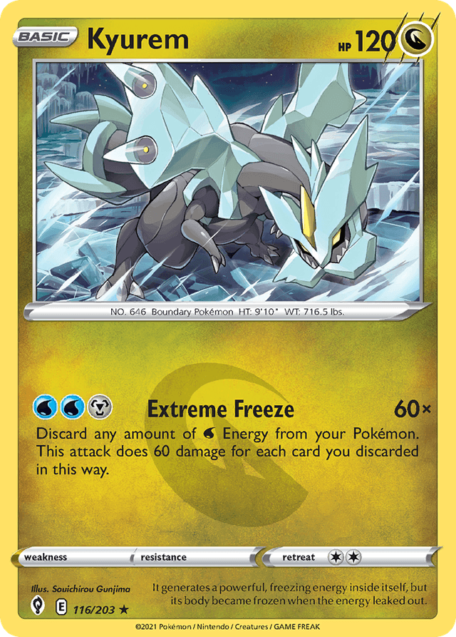 Kyurem — Evolving Skies #116