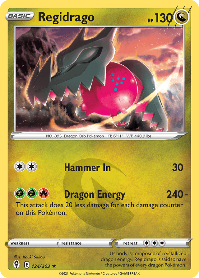 Regidrago — Evolving Skies #124