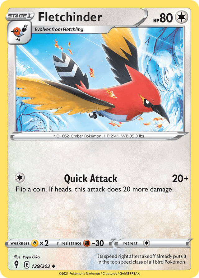 Fletchinder — Evolving Skies #139