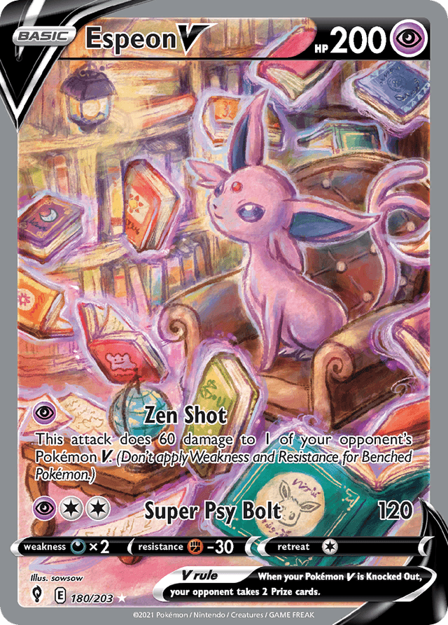 Espeon V — Evolving Skies #180