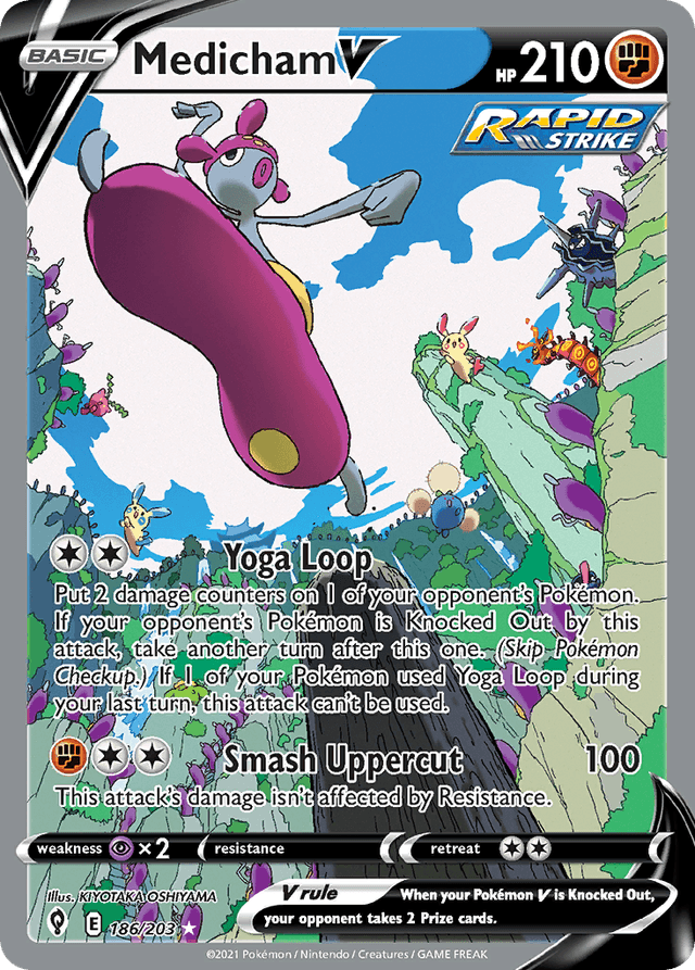 Medicham V — Evolving Skies #186