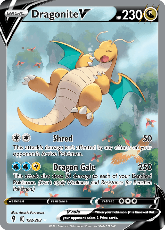 Dragonite V — Evolving Skies #192