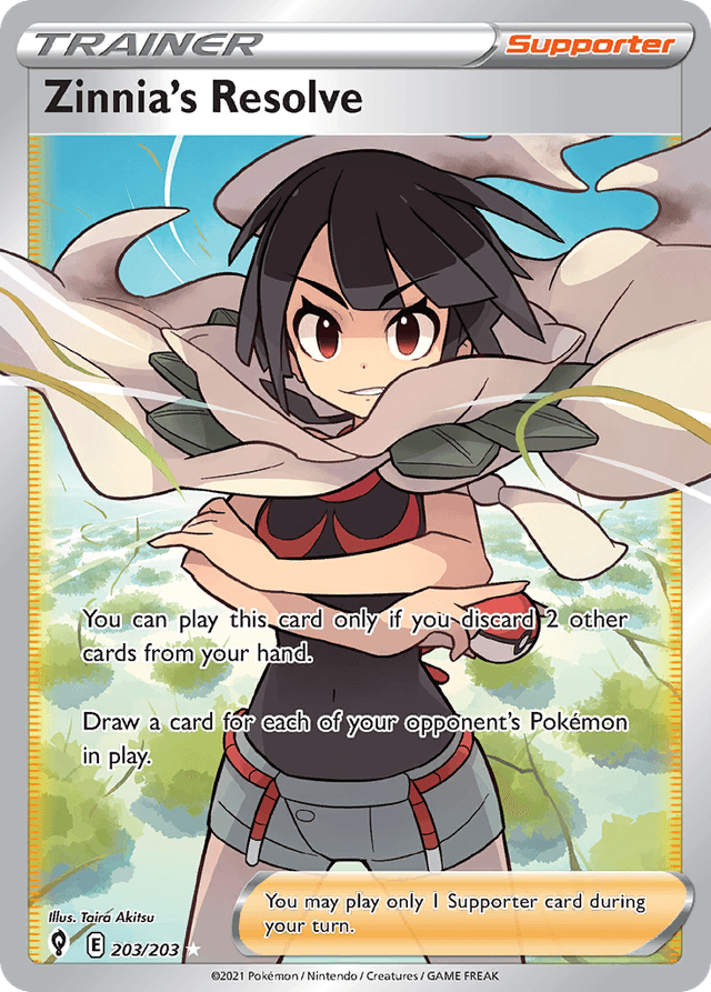 Zinnia's Resolve — Evolving Skies #203