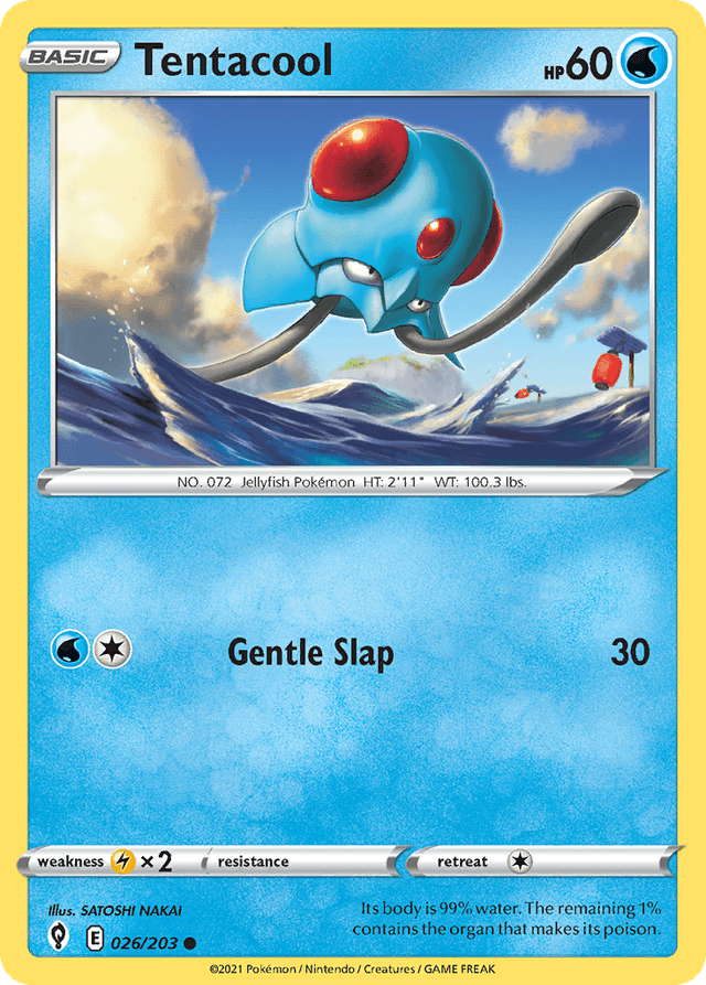 Tentacool — Evolving Skies #26