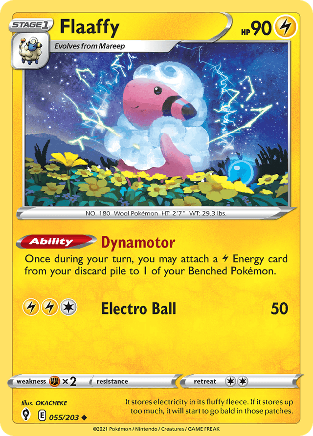 Flaaffy — Evolving Skies #55