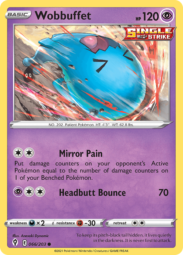 Wobbuffet — Evolving Skies #66
