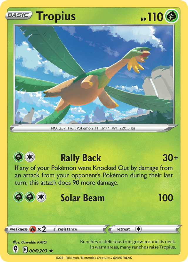 Tropius — Evolving Skies #6