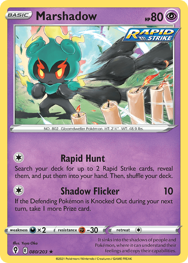 Marshadow — Evolving Skies #80