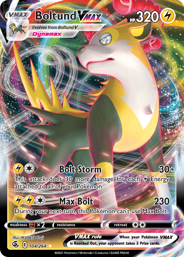 Boltund VMAX — Fusion Strike #104
