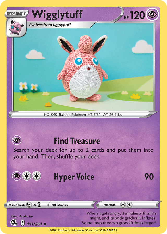 Wigglytuff — Fusion Strike #111