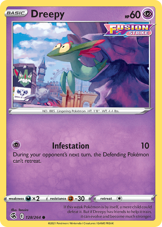 Dreepy — Fusion Strike #128