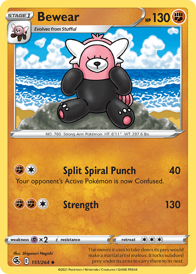 Bewear — Fusion Strike #151