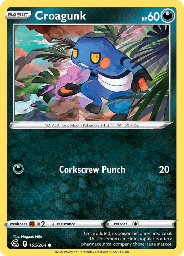 Croagunk — Fusion Strike #165