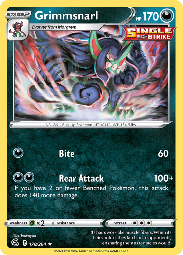 Grimmsnarl — Fusion Strike #178