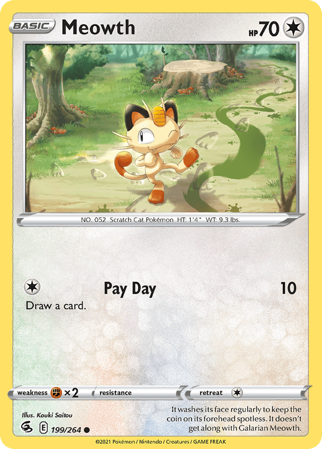 Meowth — Fusion Strike #199