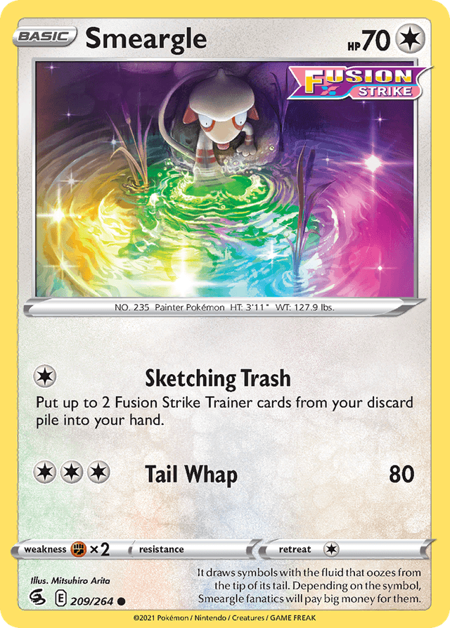 Smeargle — Fusion Strike #209