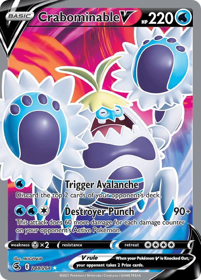 Crabominable V — Fusion Strike #248