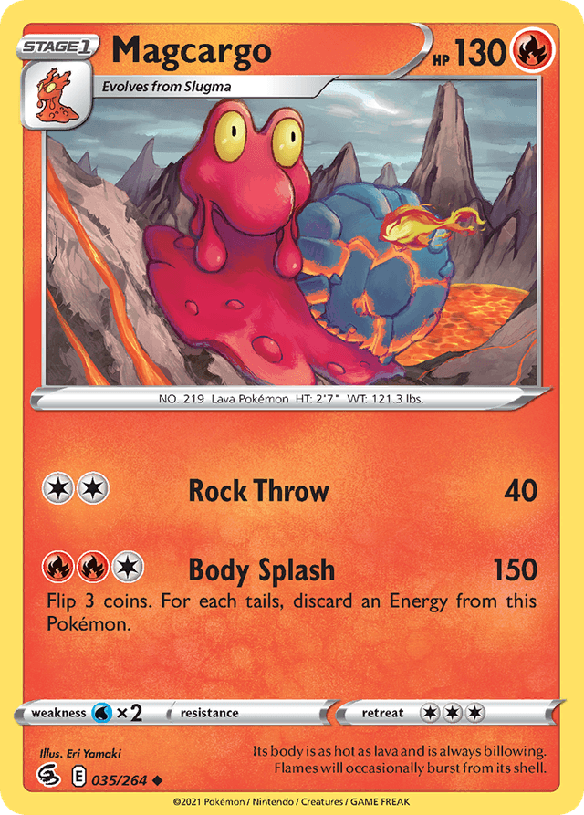 Magcargo — Fusion Strike #35