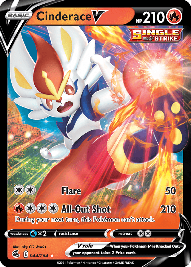 Cinderace V — Fusion Strike #44