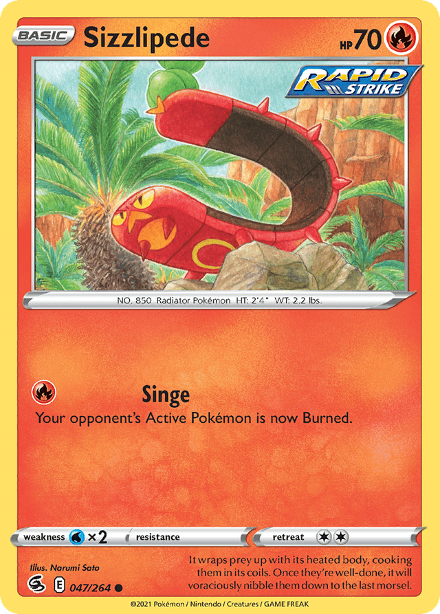 Sizzlipede — Fusion Strike #47