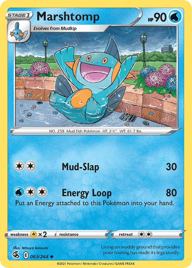 Marshtomp — Fusion Strike #63
