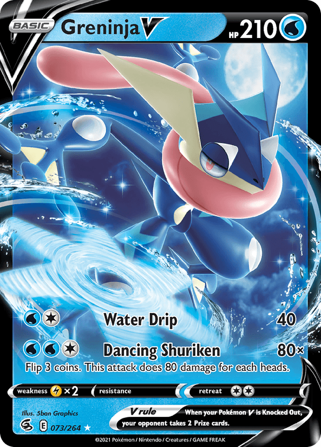 Greninja V — Fusion Strike #73