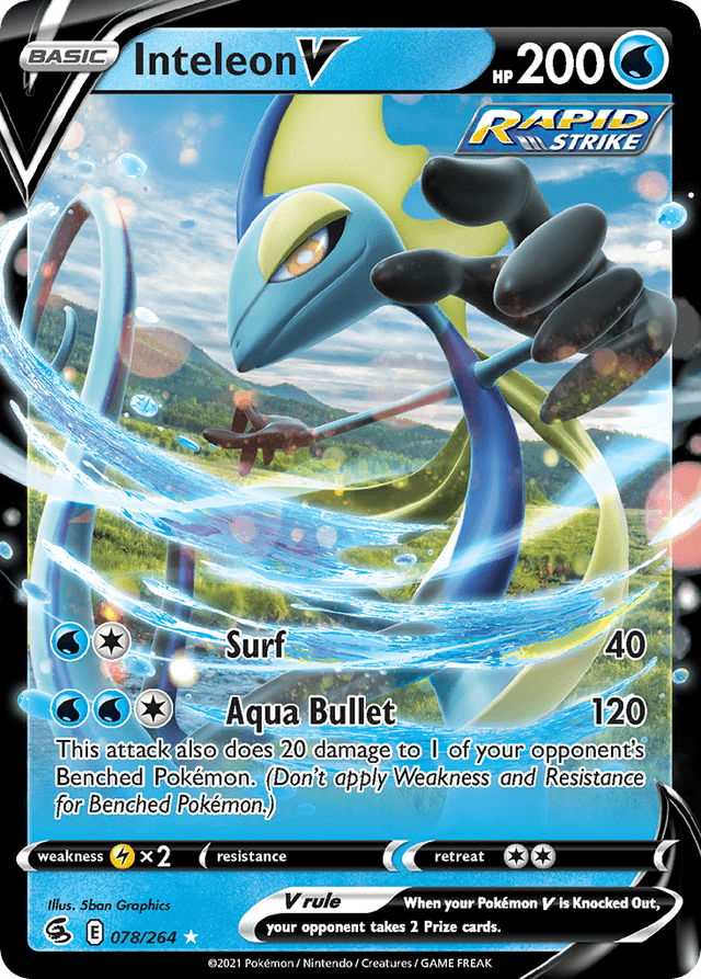 Inteleon V — Fusion Strike #78