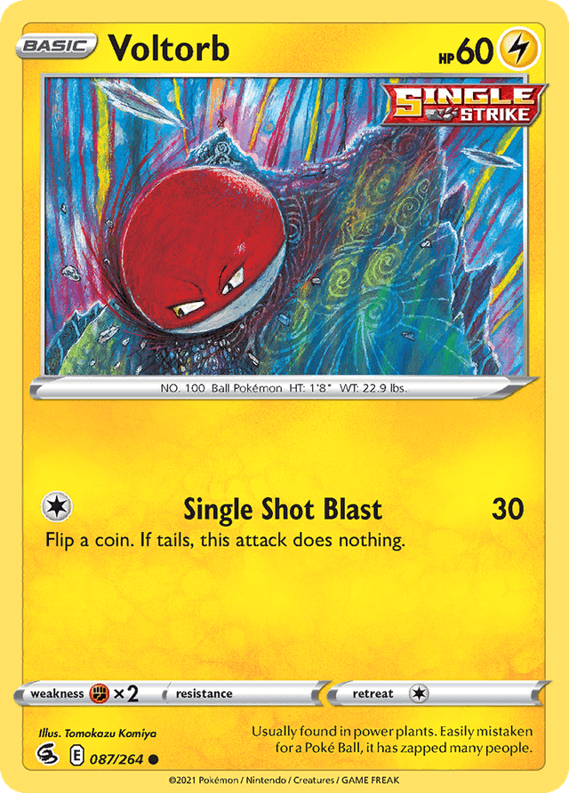 Voltorb — Fusion Strike #87