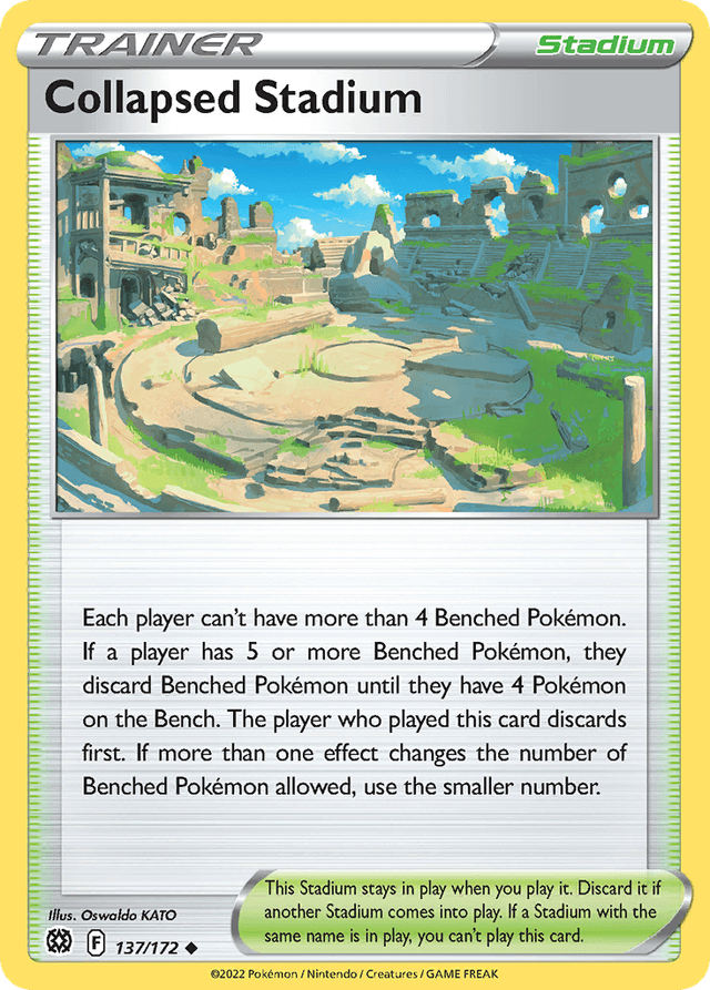Collapsed Stadium — Brilliant Stars #137