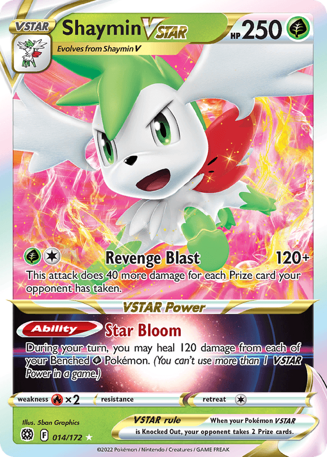 Shaymin VSTAR — Brilliant Stars #14