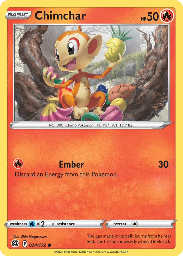 Chimchar — Brilliant Stars #24