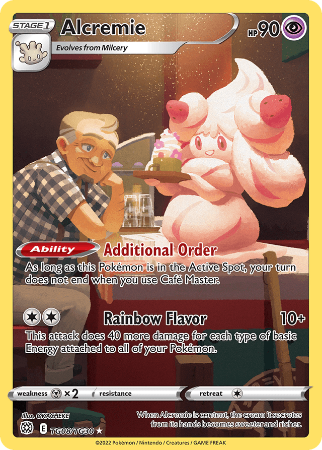 Alcremie — Brilliant Stars Trainer Gallery #TG08