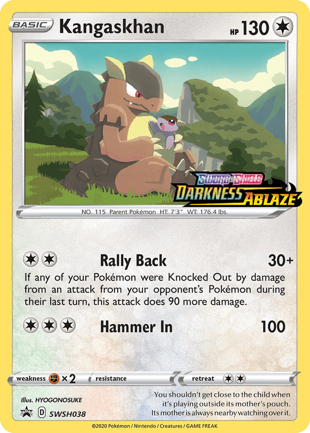 Kangaskhan — SWSH Black Star Promos #SWSH038