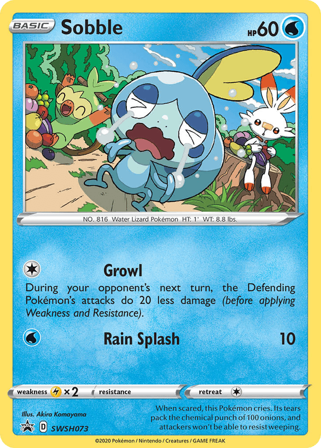 Sobble — SWSH Black Star Promos #SWSH073