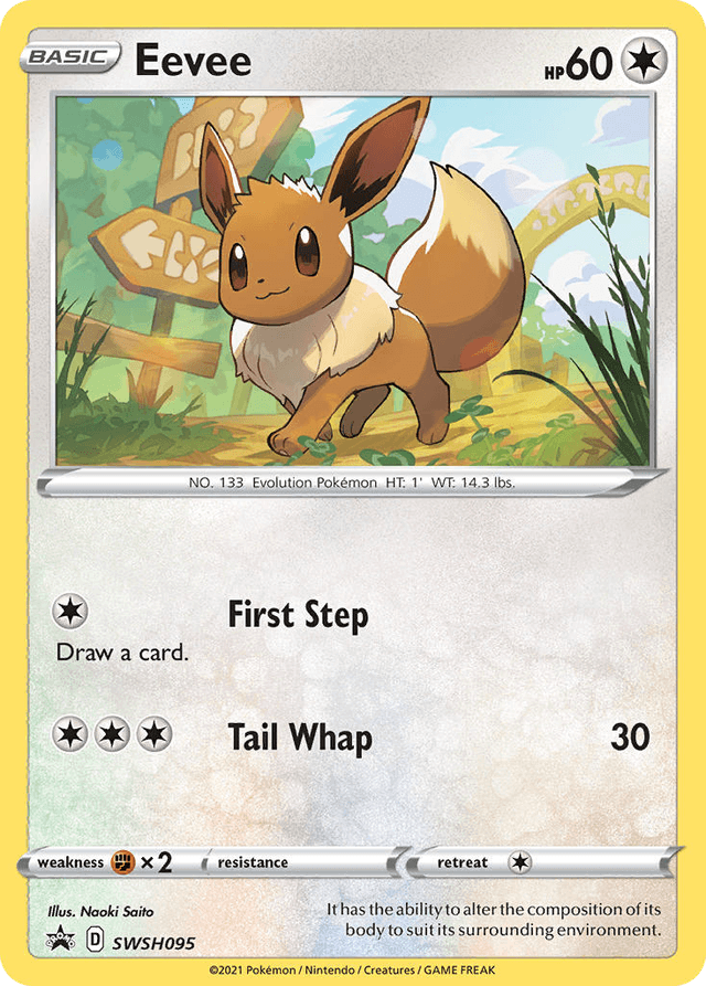 Eevee — SWSH Black Star Promos #SWSH095