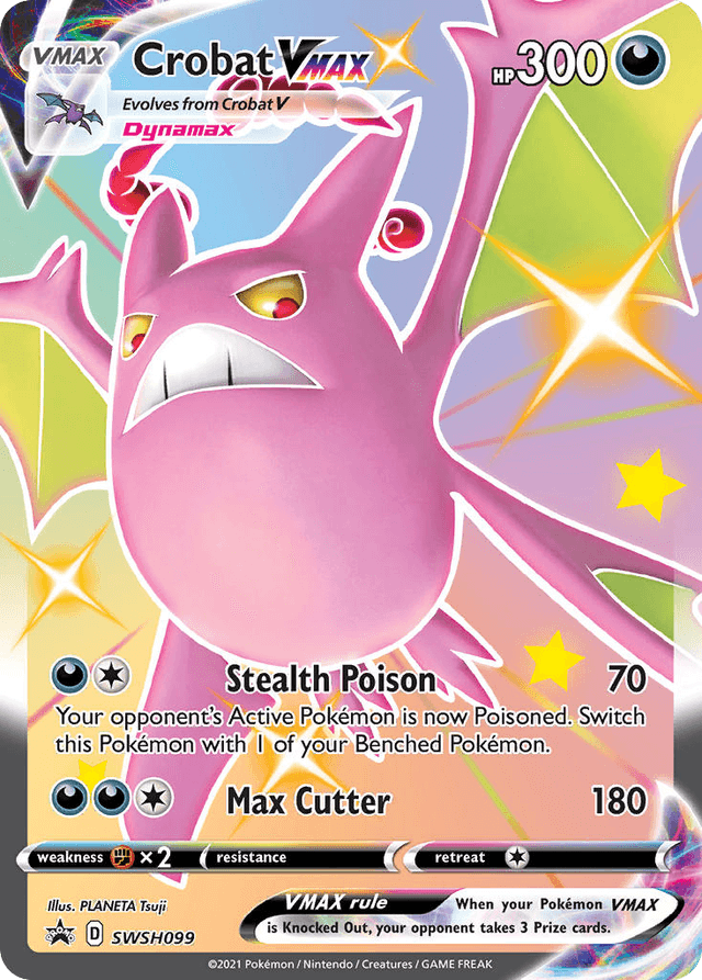 Crobat VMAX — SWSH Black Star Promos #SWSH099