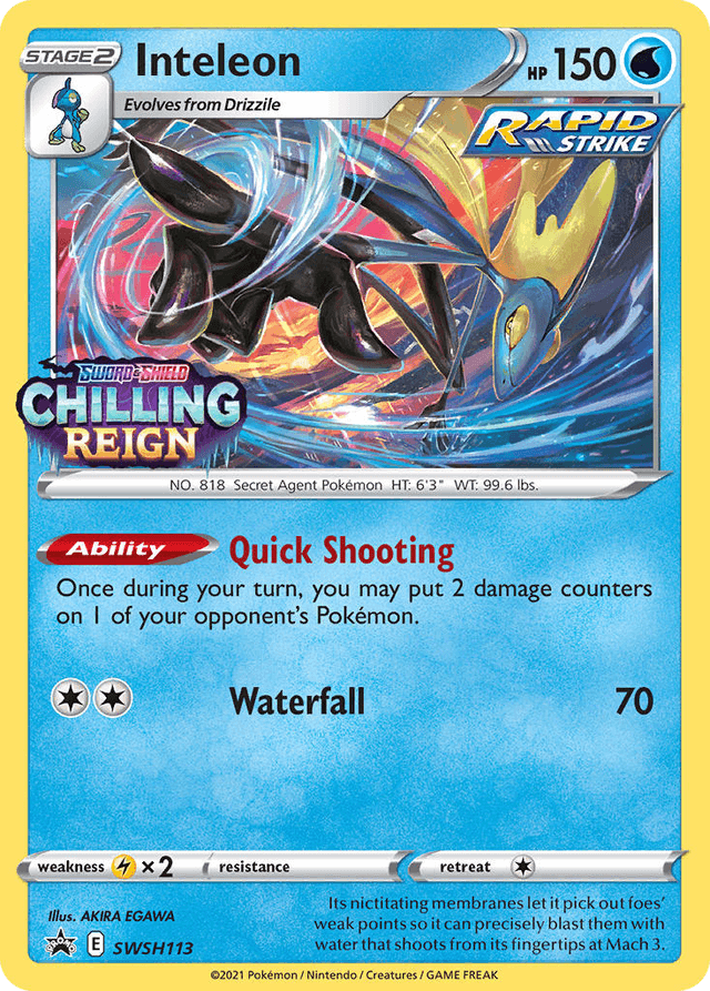 Inteleon — SWSH Black Star Promos #SWSH113