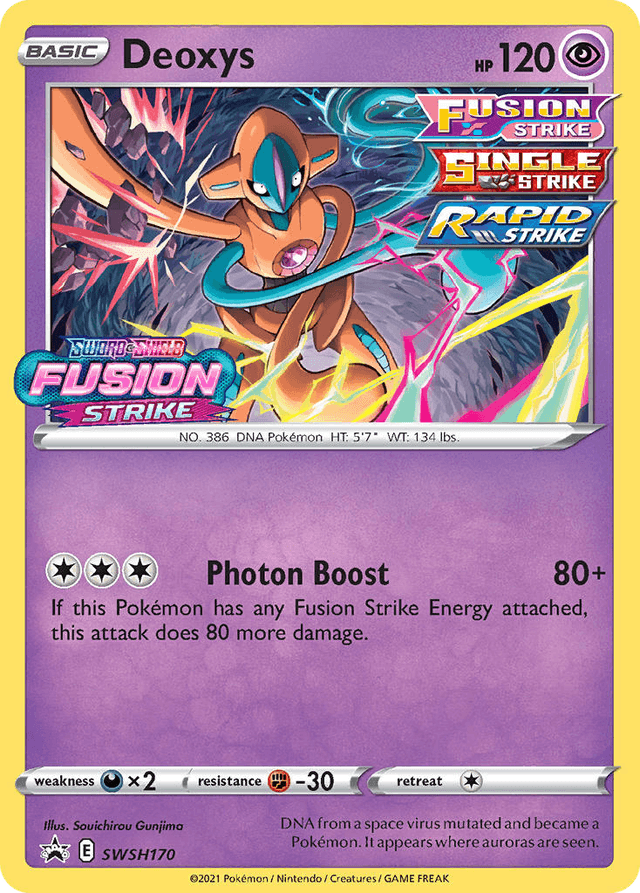 Deoxys — SWSH Black Star Promos #SWSH170