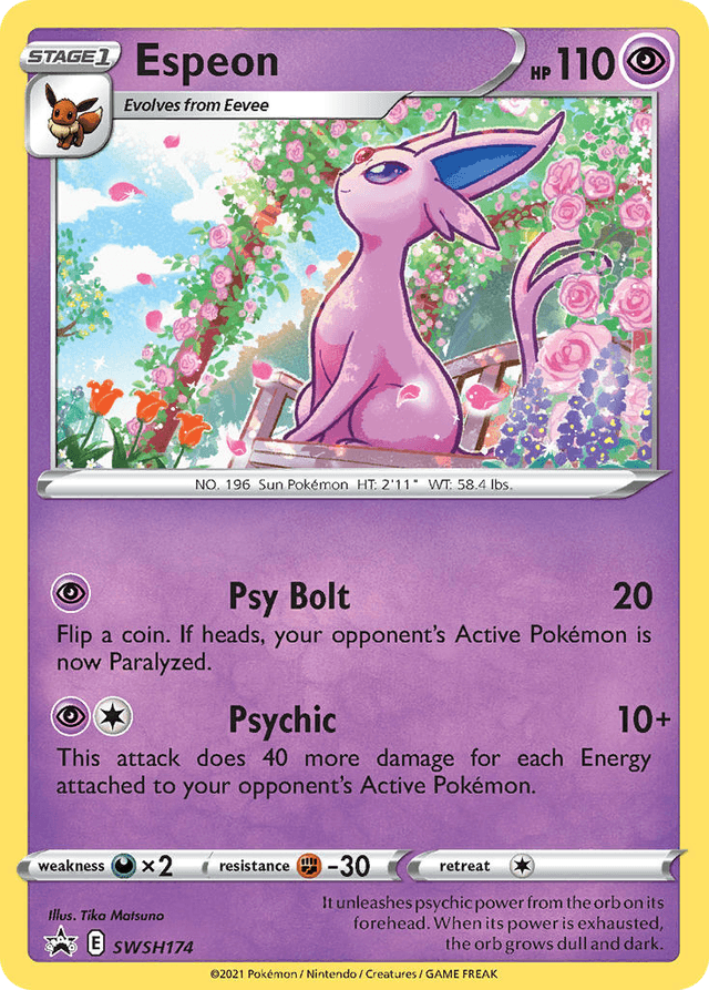 Espeon — SWSH Black Star Promos #SWSH174