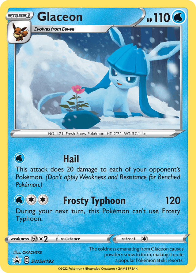 Glaceon — SWSH Black Star Promos #SWSH192