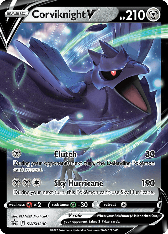 Corviknight V — SWSH Black Star Promos #SWSH200