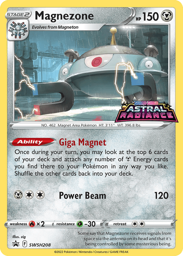 Magnezone — SWSH Black Star Promos #SWSH208