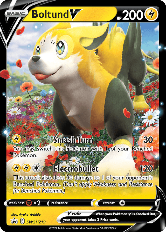 Boltund V — SWSH Black Star Promos #SWSH219