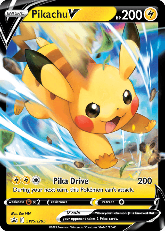 Pikachu V — SWSH Black Star Promos #SWSH285