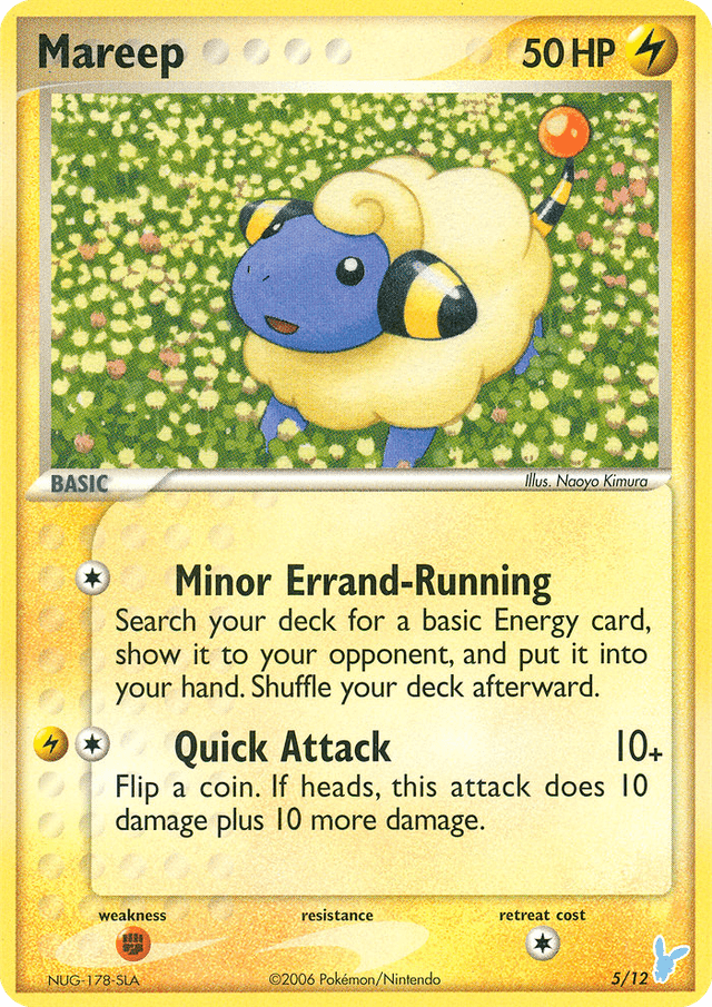 Mareep — EX Trainer Kit 2 Minun #5