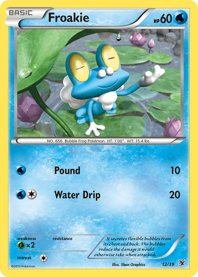 Froakie — Kalos Starter Set #12