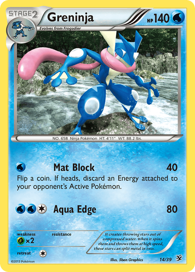 Greninja — Kalos Starter Set #14