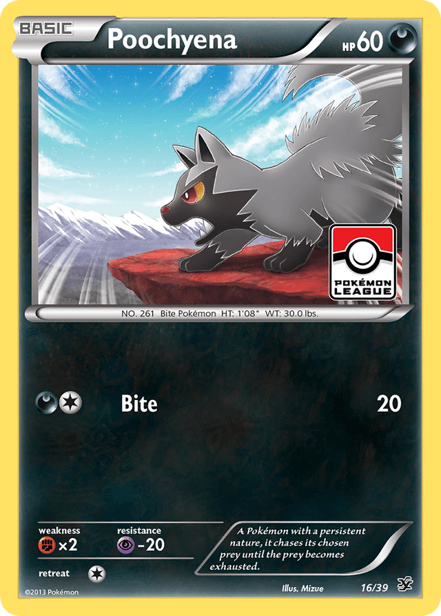 Poochyena — Kalos Starter Set #16